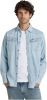 G-Star 3301 slank shirt l s lichte verouderde denim G star, Blauw, Heren online kopen