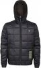 G-Star Meefic square quilted hooded jacket G star, Zwart, Heren online kopen