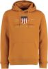 GANT Regular Fit Hooded Sweatshirt oranje, Bedrukt online kopen