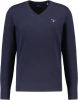 Gant 8010520 Md. Extrafine V hals , Blauw, Heren online kopen