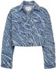Gestuz LarisaGZ cropped spijkerjas met gerafelde details online kopen