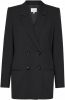Gestuz Paula longline double breasted blazer met paspelzakken online kopen