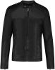 Leren Biker Jacket Zwart (100002001 Biker919) online kopen