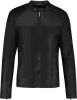 Leren Biker Jacket Zwart (100002001 Biker919) online kopen