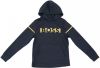 Hugo Boss Sweater Met chap , Blauw, Unisex online kopen