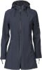 Ilse Jacobsen 3/4 Rain Coat Dames Softshell Indigo Blauw online kopen