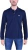 Lacoste Marl Petit Piqué Classic Fit Long Sleeve Polo , Groen, Heren online kopen