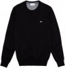 Lacoste Round neck knitwear classic fit black online kopen