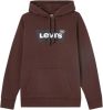 Levi's Standaard grafische hoodie BW Ssnl Hoodie H 38424 0020 , Bruin, Heren online kopen