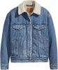 Levi's Levis 36137 0005 Exbf Sherpa Jacket AND Jackets Women Denim Medium Blue online kopen