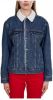 Levi's Levis 36137 0026 Exbf Sherpa Jacket AND Jackets Women Denim Light Blue online kopen