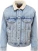 Levi's Levis 36137 0026 Exbf Sherpa Jacket AND Jackets Women Denim Light Blue online kopen