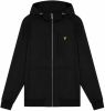 Lyle and Scott Jk1214v lyle&scott softshell jacket, z865 jet black online kopen