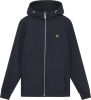 Lyle and Scott Jk1214v lyle&scott softshell jacket, z271 dark navy online kopen