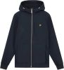Lyle and Scott Jk1214v lyle&scott softshell jacket, z271 dark navy online kopen