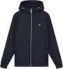 Lyle and Scott Jk1214v lyle&scott softshell jacket, z271 dark navy online kopen