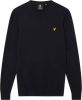 Lyle and Scott Maglione uomo crew neck cotton merino jumper kn400vc.z27 online kopen