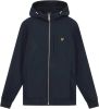 Lyle and Scott Jk1214v lyle&scott softshell jacket, z271 dark navy online kopen