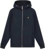 Lyle and Scott Jk1214v lyle&scott softshell jacket, z271 dark navy online kopen