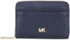 Michael Kors Ritsportemonnees Mercer Zip Around Card Case Blauw online kopen