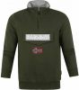 Napapijri Burgee Half Zip Sweater , Groen, Heren online kopen
