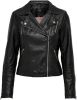 Only Onlgemma faux leather biker otw noos black Leren jassen Zwart online kopen