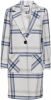 ONLY geruite coat ONLANNALINA met wol lichtgrijs/blauw/beige online kopen