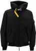 Parajumpers Zip up Hooded Padded Jacket , Zwart, Heren online kopen
