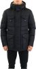 Peuterey Urban Field Jacket met bont kraag , Zwart, Heren online kopen