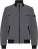 Peuterey Smooth bomber jacket in stretch fabric , Grijs, Heren online kopen