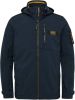 PME Legend Donkerblauwe Jack Semi Long Jacket Successor 2.0 Soft Shell online kopen