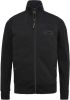 PME Legend Zwarte Vest Zip Jacket Jacquard Interlock Sweat online kopen