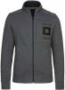 PME Legend Zip jacket soft sweat brushed antracite , Grijs, Heren online kopen