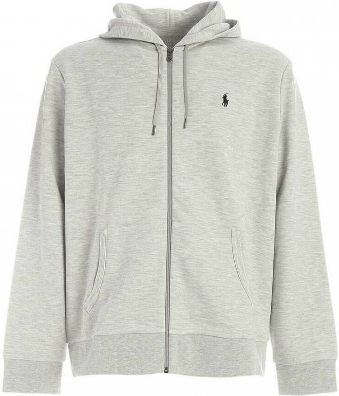 ralph lauren hoodie grijs