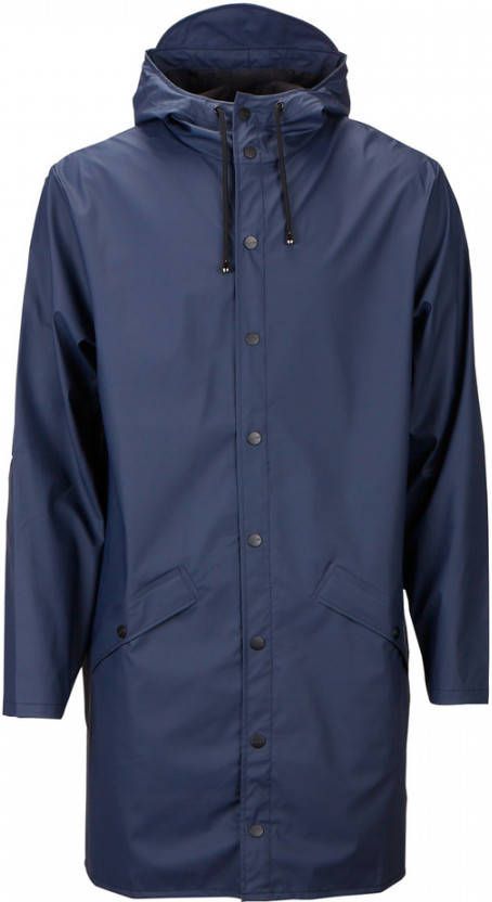Rains Chubasquero Long Jacket , Blauw, Heren online kopen