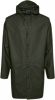 Rains Waterafstotend unisex vest met kap LONG JACKET online kopen