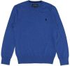 POLO Ralph Lauren trui met borduursels blauw/donkerblauw online kopen