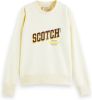 Scotch & Soda Regular fit artwork sweater met ronde hals online kopen