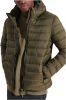 Superdry Winterjas fuji hooded classic puffer jacket dark moss(m5011201a gul ) online kopen