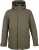 Tenson winterjas groen normale fit effen rits + knoop online kopen