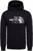 The North Face Sweatshirt met capuchon met logo , Zwart, Heren online kopen