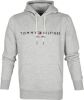 Tommy Hilfiger Herren Kapuzensweatshirt Logo Hoody , Grijs, Heren online kopen