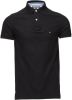 Tommy Hilfiger Regular Fit Polo shirt Korte mouw zwart, Effen online kopen