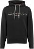 Tommy Hilfiger Herren Kapuzensweatshirt Logo Hoody , Zwart, Heren online kopen