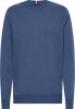 Tommy Hilfiger gemêleerde pullover met biologisch katoen faded indigo online kopen