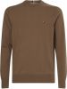 Tommy Hilfiger 1985 Crew Neck sweater mw0mw21316 rbu , Groen, Heren online kopen