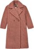 Ugg Gertrude Long Teddy Coat in Firewood,, Polyester online kopen