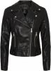 VERO MODA CURVE bikerjack van imitatieleer VMKERRIULTRA zwart online kopen