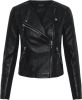 Vero Moda Vmria FAV Short Faux Leather Jacket: Black | Freewear Zwart online kopen