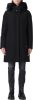 Woolrich Bow Bridge gewatteerde parka met afneembare capuchon van imitatiebont online kopen